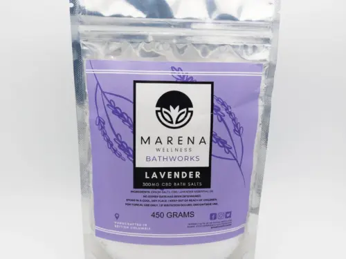 Marena Wellness - CBD Bath Salts (300mg) - Lavender