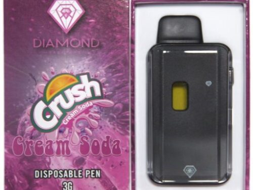 Diamond Disposable Vapes 3g - Cream Soda (Indica)