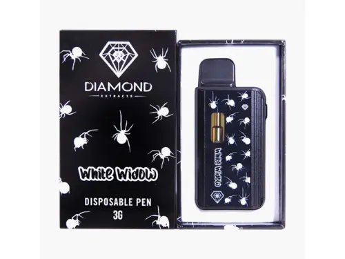 Diamond Disposable Vapes 3g - White Widow (Hybrid)