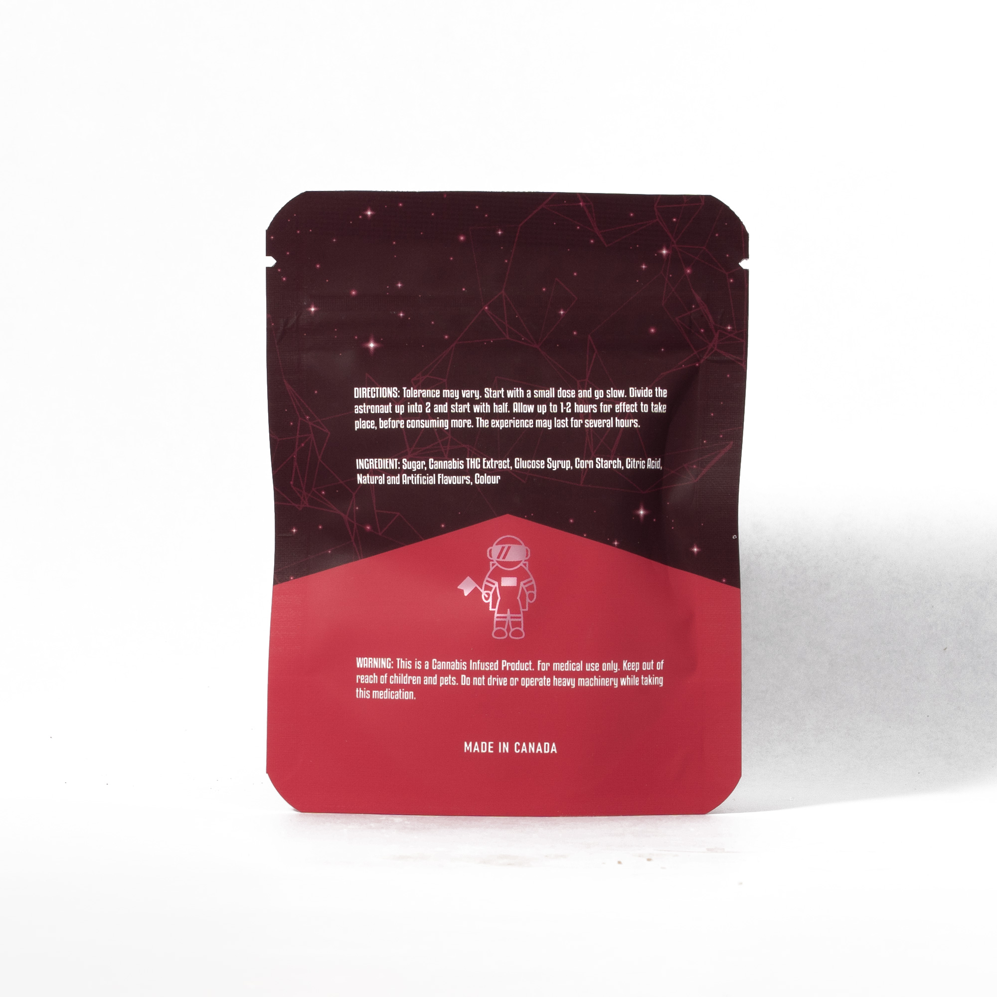 Faded Mega Dosed Astros - Strawberry Jupiter (600mg) - Image 3