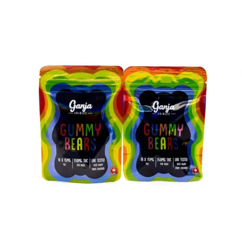 Ganja Bears (150mg THC) - Sour Strawberry