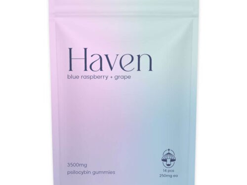 Haven - Psilocybin Gummies - Blue Raspberry & Grape (3500mg)