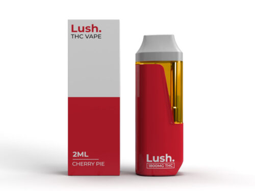 Lush - Discreet THC Disposable Vape (2 Grams) - Cherry Pie (Hybrid)