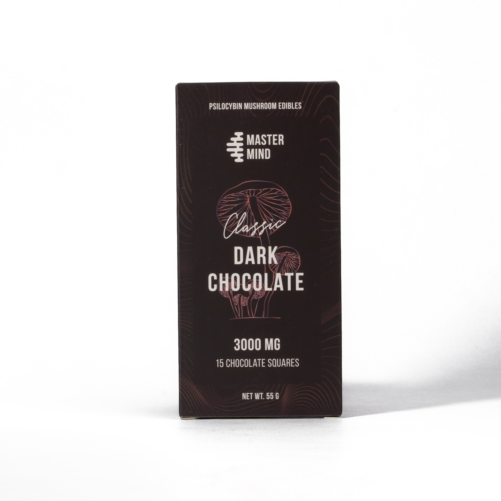 For those who crave something creamy with a side of consciousness shift, the 3000mg Mastermind Dark Chocolate is your go-to. Infused with a premium Psilocybe Cubensis blend, this bar offers a reliable, tasty way to microdose or fully immerse in the magic.