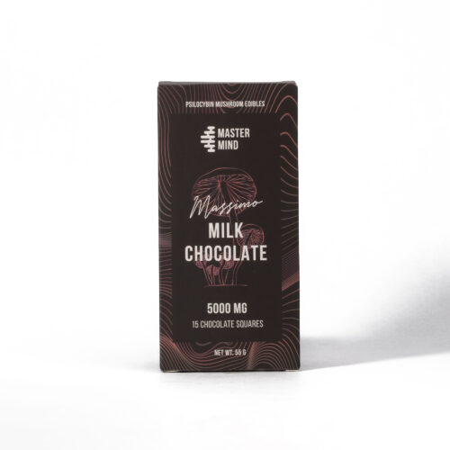 This one’s not for first-timers. The Mastermind 5000mg Milk Chocolate is built for seasoned psychonauts who know their way around a serious dose. Packed with 5000mg of premium Psilocybe Cubensis, this ultra-potent chocolate bar is your ticket to a deeply immersive, mind-expanding experience.