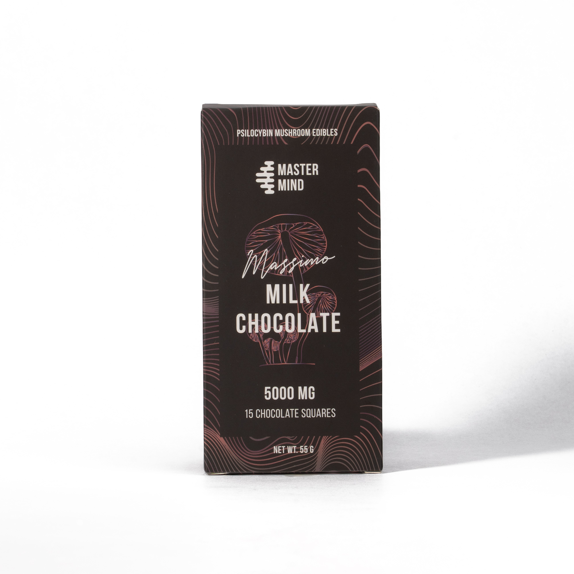 This one’s not for first-timers. The Mastermind 5000mg Milk Chocolate is built for seasoned psychonauts who know their way around a serious dose. Packed with 5000mg of premium Psilocybe Cubensis, this ultra-potent chocolate bar is your ticket to a deeply immersive, mind-expanding experience.