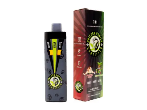 Unicorn Hunter - Disposable Vape (4g) - Master Kush x Green Crack