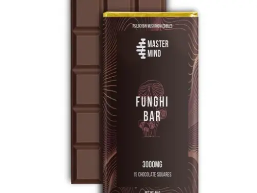 Mastermind - Funghi Chocolate Bar (3000mg) - Cookies & Cream