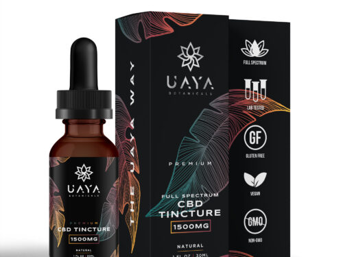 UAYA Tinctures 1500mg - CBD Full Spectrum