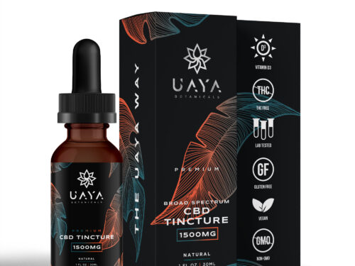 UAYA Tinctures 1500mg - CBD Broad Spectrum