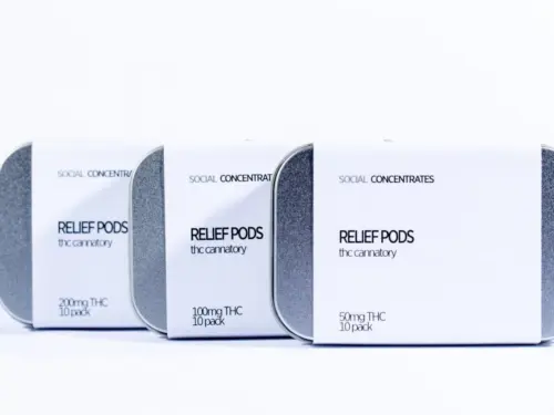 Social - Relief Pod THC Suppositories (100mg)