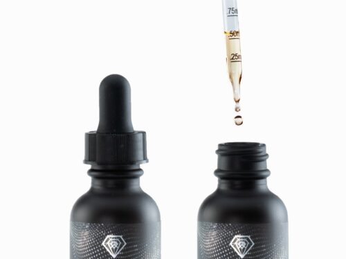 Diamond THC Tinctures 1000mg - Platinum Bubba Kush (Live Resin)
