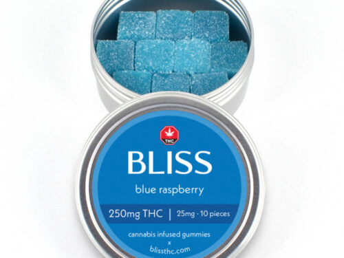 Bliss - THC Gummies (250mg) - Blue Raspberry