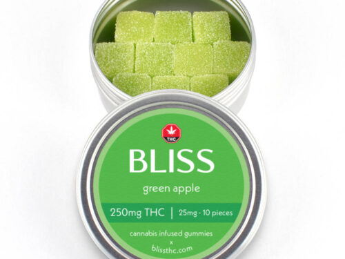 Bliss - THC Gummies (250mg) - Green Apple