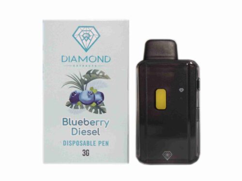 Diamond Disposable Vapes 3g - Blueberry Diesel (Indica)