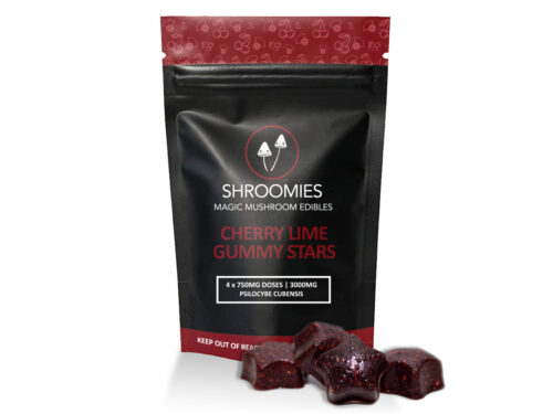 Shroomies Gummies - Cherry Lime Stars (3000mg)