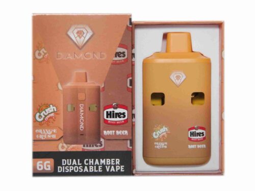 Diamond Dual Vapes 6g - Orange Crush x Root Beer