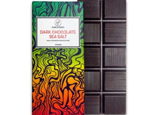 Shroomies Chocolates - Dark Chocolate Sea Salt (5000mg)