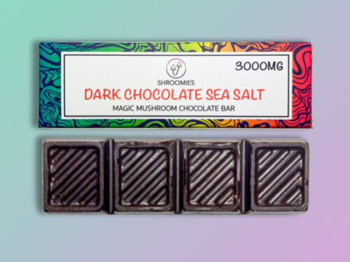 Shroomies Chocolates - Dark Chocolate Sea Salt (3000mg)