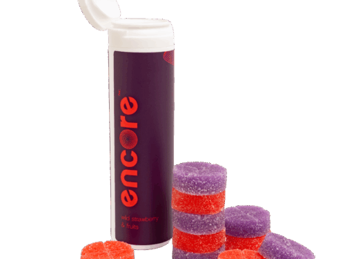 Encore - THC Gummies (600mg) - Wild Strawberry & Fruits