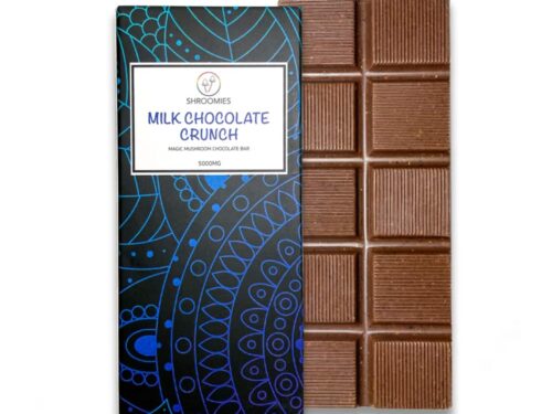 Shroomies Chocolates - Milk Chocolate Crunch (5000mg)