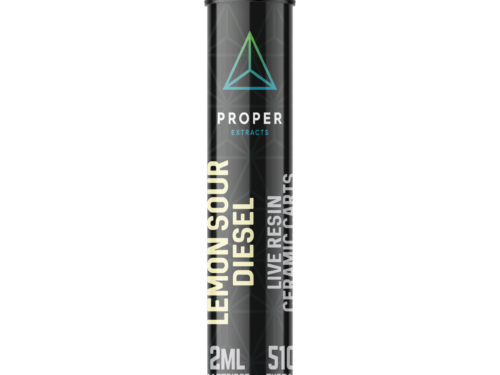 Proper Extracts - Live Resin Carts 2ml - Lemon Sour Diesel