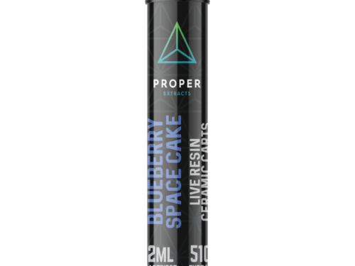 Proper Extracts - Live Resin Carts 2ml - Blueberry Space Cake