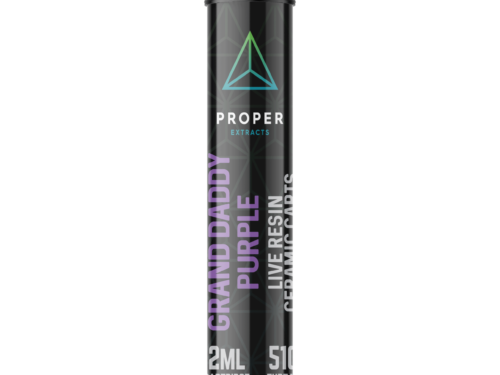 Proper Extracts - Live Resin Carts 2ml - Grand Daddy Purple