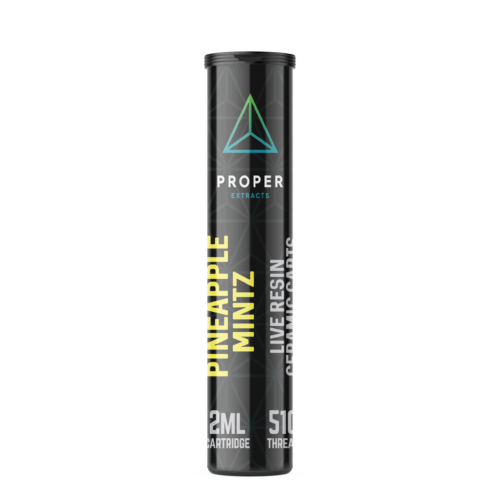 Proper Extracts - Live Resin Carts 2ml - Pineapple Mintz