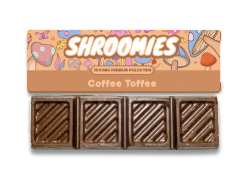 Shroomies Chocolates - Coffee Toffee (3000mg)