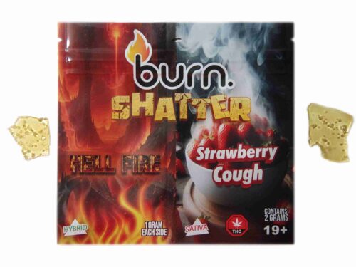 Burn Shatter 2 Grams - Hell Fire + Strawberry Cough