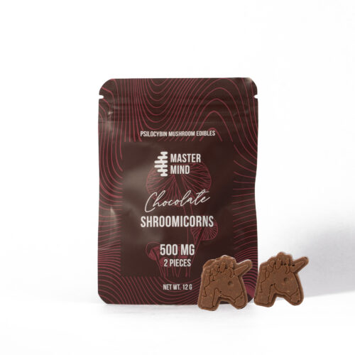 Mastermind – Chocolate Shroomicorns (2x500mg): Whimsical unicorn-shaped chocolates infused with premium psilocybin. Each pack delivers a fun, flavorful, and reliable 1-gram dose.