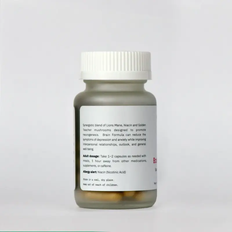 Neuro Botanicals Capsules (Microdose Vegan Caps) - Brain Formula - Image 2