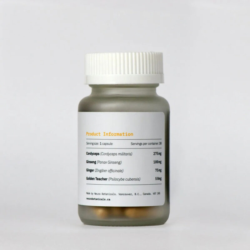 Neuro Botanicals Capsules (Microdose Vegan Caps) - Energy - Image 3