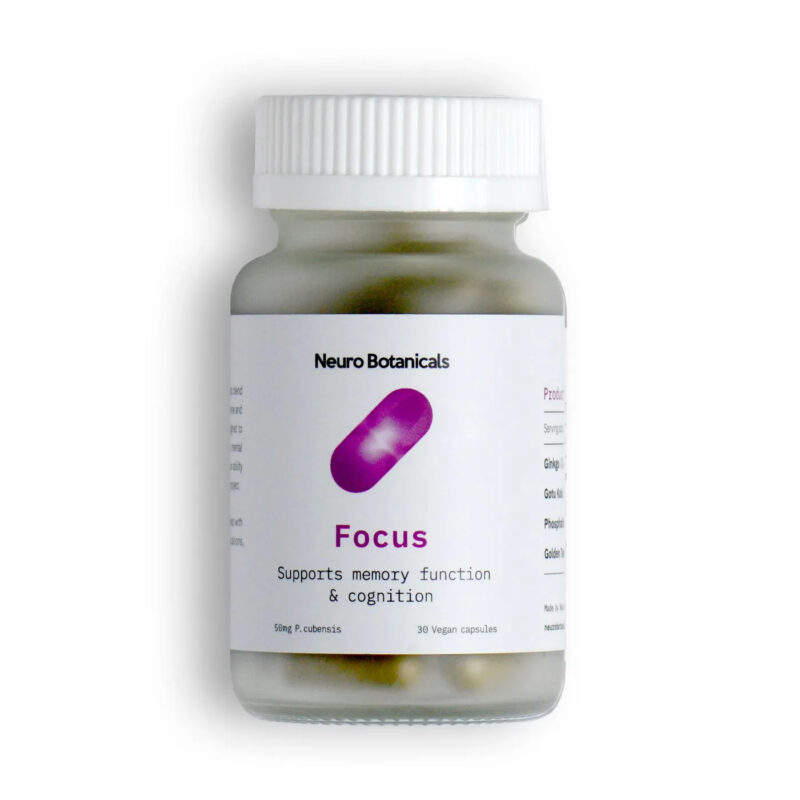 Neuro Botanicals Capsules (Microdose Vegan Caps) - Focus