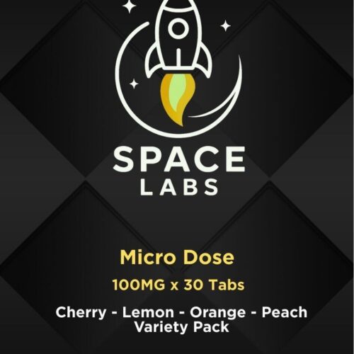 SpaceLabs - Chewable Sweet Mushroom Tabs - Micro-Dose (Variety-Pack 3 Grams)