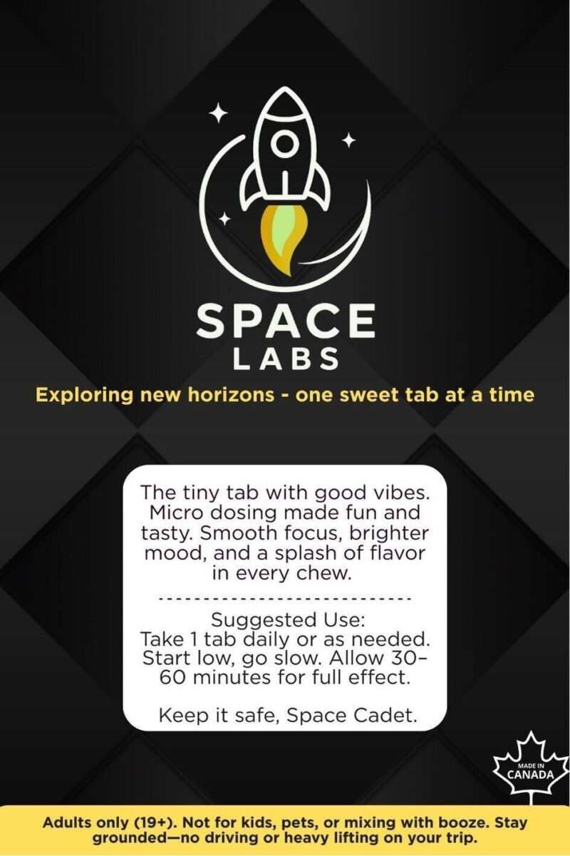 Space Labs - Chewable Sweet Mushroom Tabs - Micro-Dose (Variety-Pack 3 Grams) - Image 2