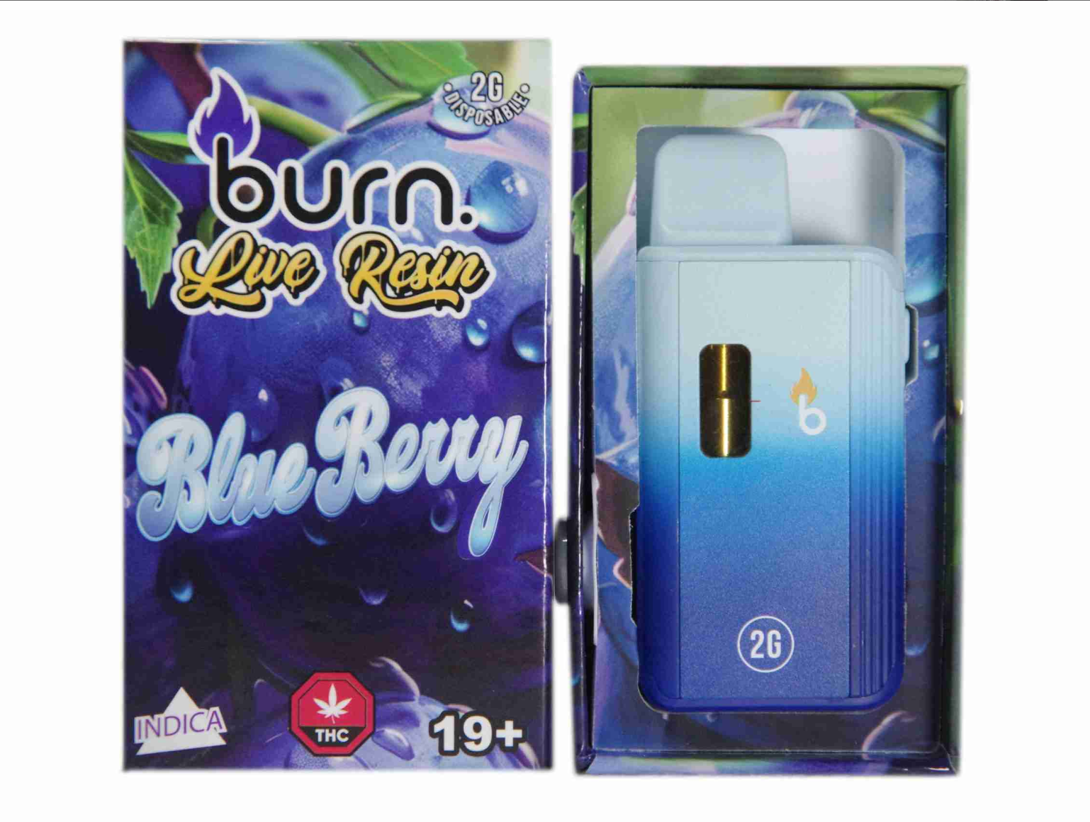 Burn Co Live Resin Disposable Vape Pen. A sleek, rechargeable vape packed with pure live resin from fresh-frozen cannabis. Enjoy rich flavor, full-spectrum effects, and a smooth, authentic experience with every puff.