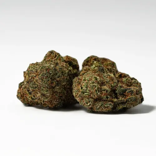 The Nuken high is characterized by a long-lasting and relaxing buzz that doesn't leave you sedated and isn't narcotic in nature. You'll be hit with a body buzz that starts in your spine and slowly spreads throughout your body, ridding you of any pain. This is accompanied by a deep introspection that can leave you distant and spacey at times.