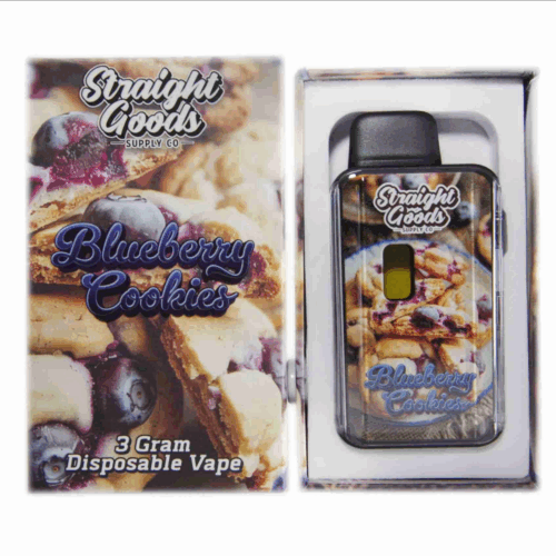 Unwind and relax with the Straight Goods 3g Disposable Vape Pen. Designed to deliver maximum potency, this vape is filled with 95% solventless Delta-9 THC distillate and 5% organic terpenes, providing a smooth and relaxing experience with each draw. The rechargeable design and leak-proof construction make it a reliable choice for those looking for quality and convenience in one.