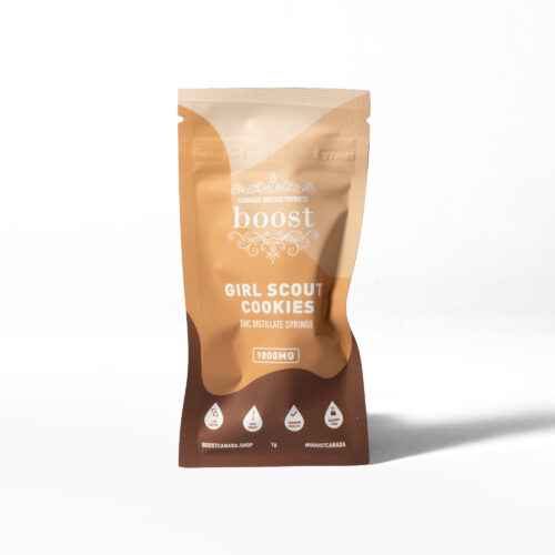 GSC, also known as “Girl Scout Cookies,” is an indica-dominant hybrid marijuana strain. This popular strain is known for producing euphoric effects, followed up by waves of full-body relaxation. One hit of GSC will leave you feeling happy, hungry, and stress-free.