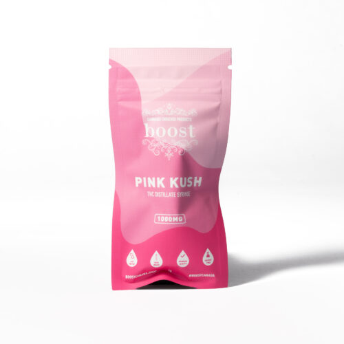 Pink Kush, as coveted as its OG Kush relative, is an Indica-dominant hybrid with powerful body-focused effects. In its exceptional variations, pink hairs burst from bright green buds barely visible under a blanket of sugar-like trichomes, with traces of sweet vanilla and candy perfume. The potency of this strain could be considered overpowering, and even small doses are known to eliminate pain, insomnia, and appetite loss.