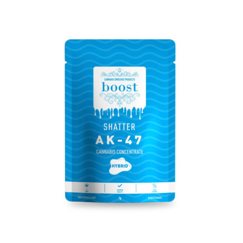 AK-47 is known for its unique blend of sweet floral notes, flavours and relaxing effects. Its scent is sour and earthy. This Sativa-dominant Hybrid cannabis strain delivers a steady and long-lasting cerebral buzz that will keep you mentally alert and engaged in creative or social activities.