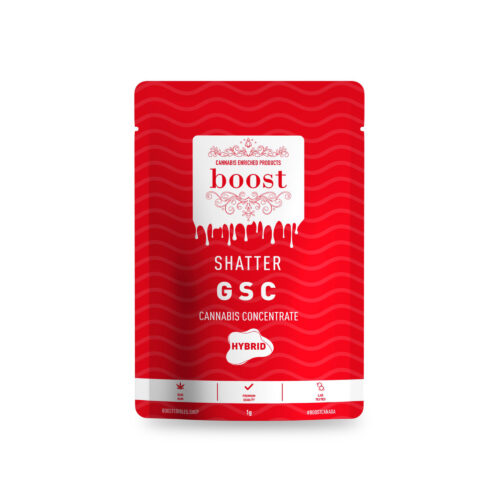 GSC, also known as “Girl Scout Cookies,” is an Indica-dominant Hybrid marijuana strain made by crossing OG Kush with Durban Poison. This popular strain is known for producing euphoric effects, followed up by waves of full-body relaxation. The high THC content in GSC is beloved by medical marijuana patients looking for quick relief from symptoms associated with chronic pain, nausea, and appetite loss. This strain has won numerous accolades and awards over the years, including a few Cannabis Cups.