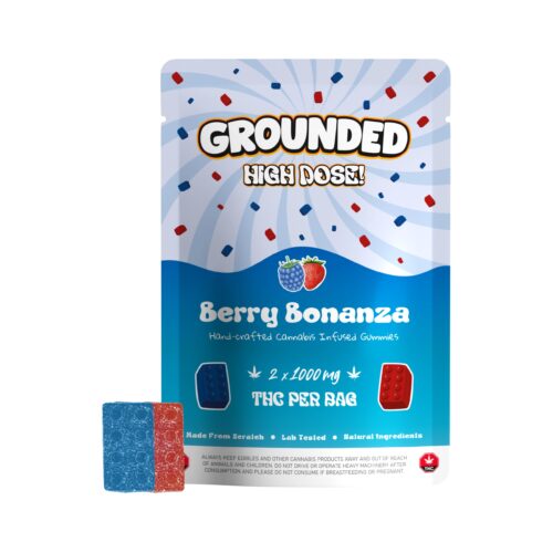 Dive Into a delightful explosion of mixed berries with Grounded Bricks Berry Bonanza. Each bite bursts with a medley of berry flavors, making every moment a fruity delight.