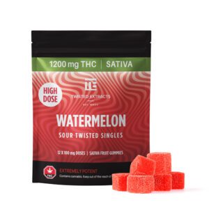 Crafted with full-spectrum oil for maximum entourage effect, each bite delivers not just intense potency, but also enhanced energy, sharper focus, and next-level vibes. Whether you're chasing creativity, crushing the day, or just riding a wave of euphoria, sour Watermelon is your go-to fuel.