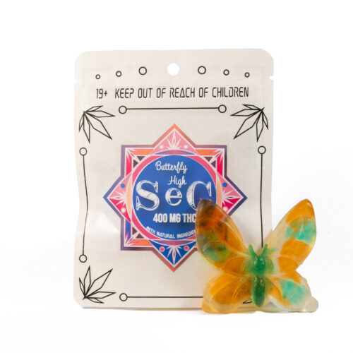 Soft, chewy, and flavorful, Butterfly High gummies are made to provide an enjoyable taste while delivering serious potency. The smooth texture and balanced sweetness help create a satisfying edible experience from the first bite to the last. This gummy delivers maximum potency for those ready to elevate their edible experience to new heights.