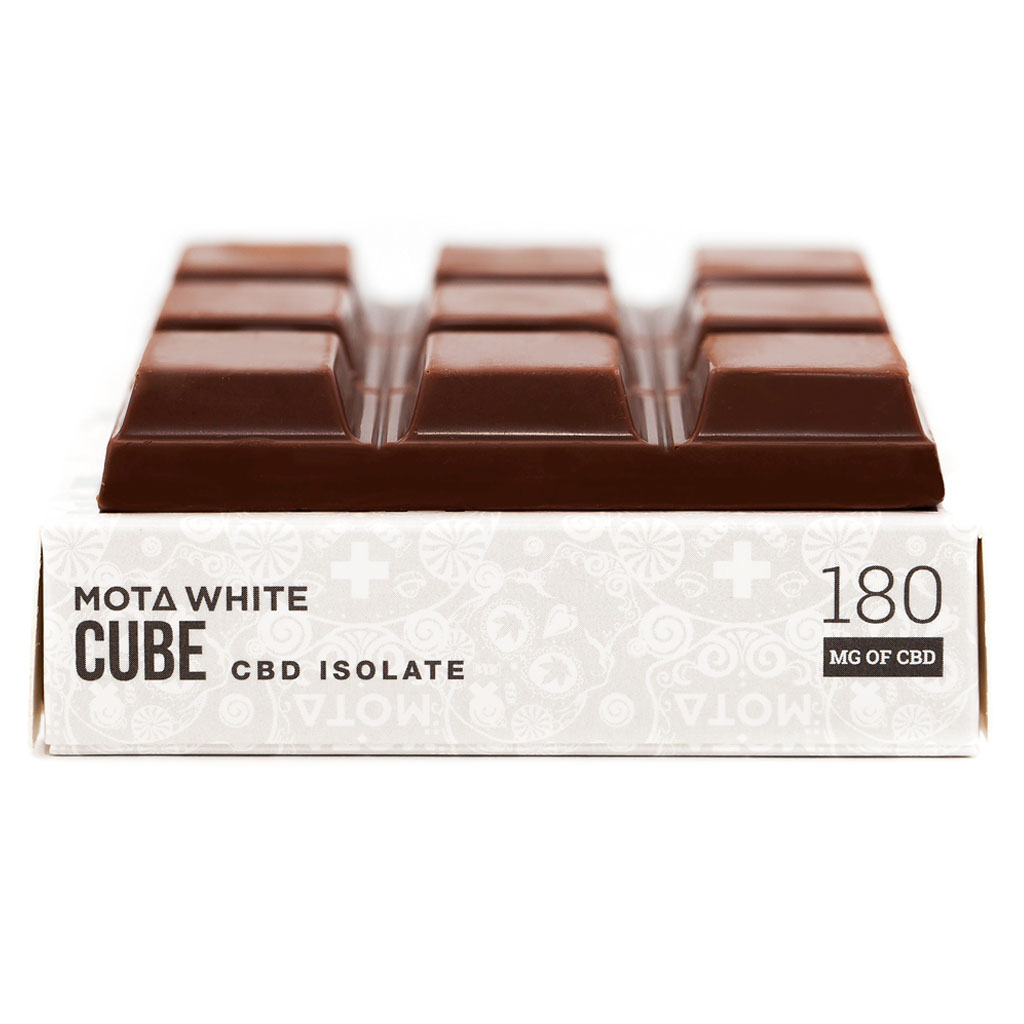 Mota - CBD White Milk Chocolate Cube 180mg - Image 2