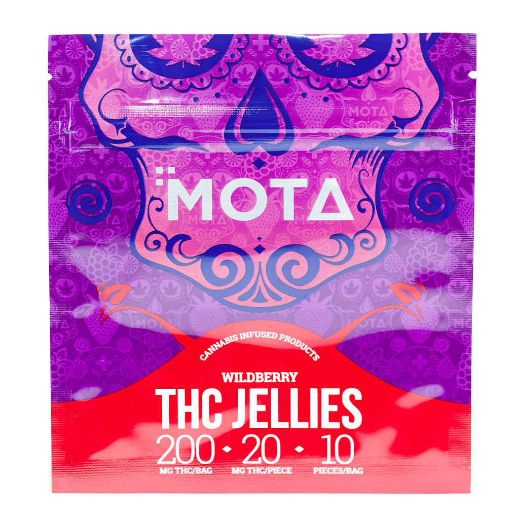 Mota - THC Wildberry Jellies 200mg - Image 2