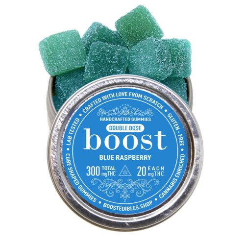 Boost Gummies - Blue Raspberry 300mg